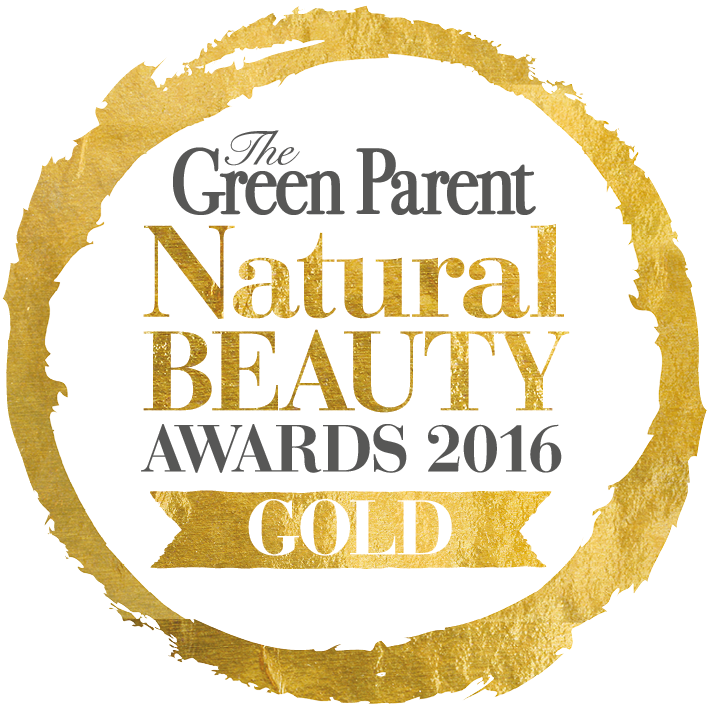 The Green Parent Natural Beauty Awards 2016 Gold