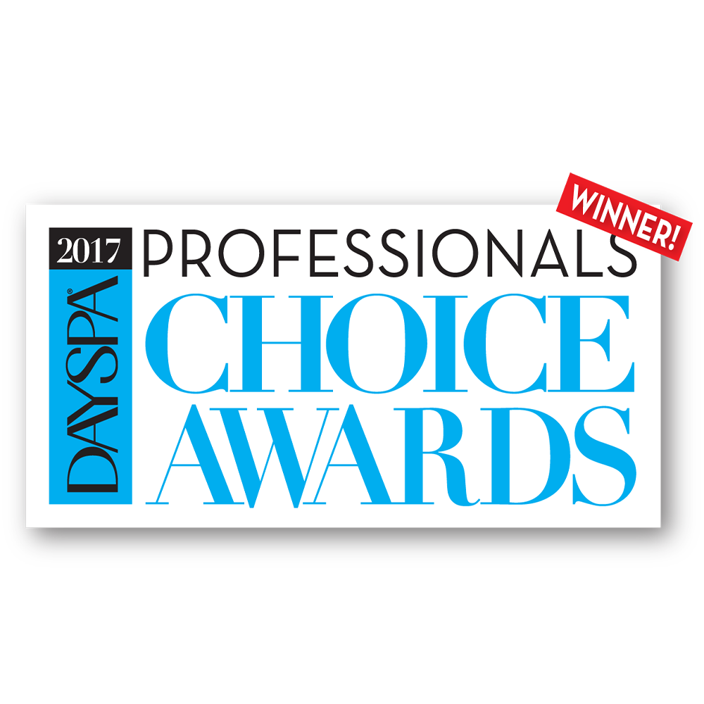 2017 DaySpa Professionals Choice Awards Winner