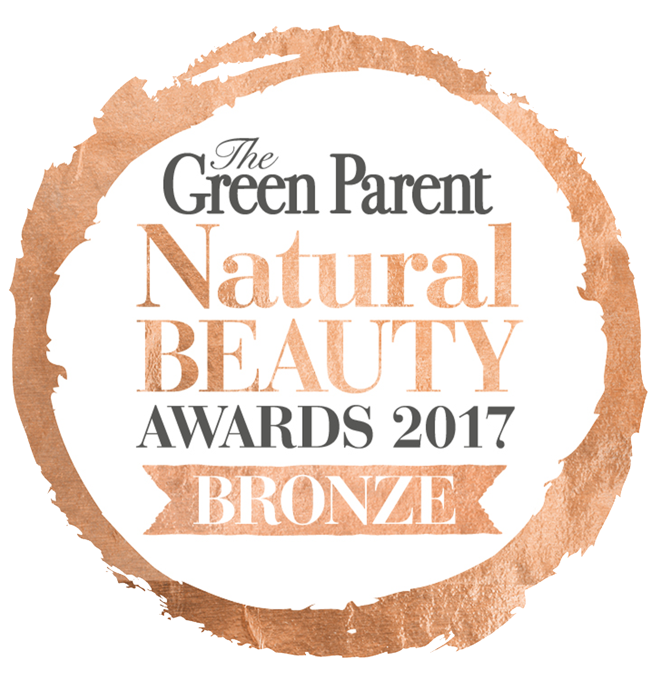 The Green Parent Natural Beauty Awards 2017 Bronze