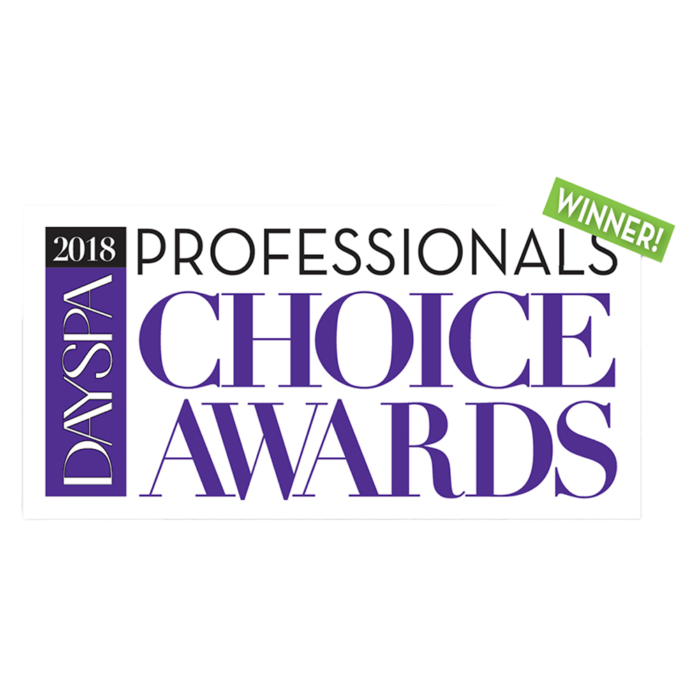 2018 DaySpa Professionals Choice Awards Winner
