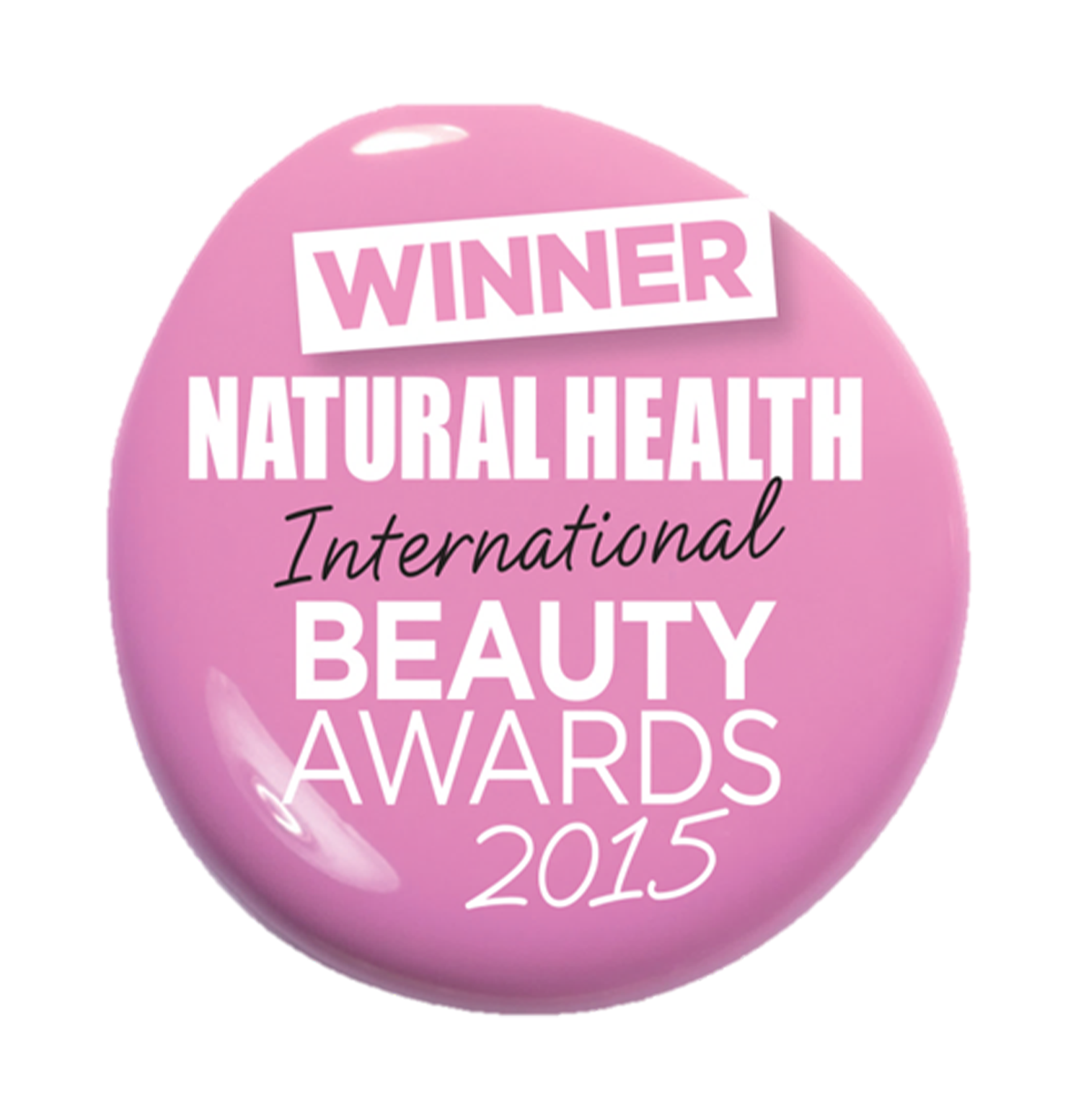 Winner Natural Health International Beauty Awards 2015